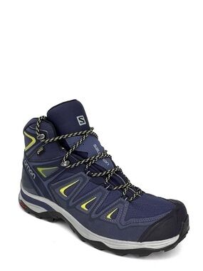 Salomon X Ultra 3 Mid GTX Hiking Boots Women’s Size 9.5 Blue Goretex EUC